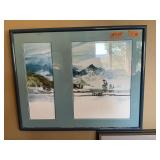 SIGNED ATKINSON PICTURE 121/950 38"X30"