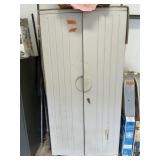 PLASTIC STORAGE CABINET-72"X36"X21"