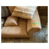 COUCH, 90"X29"X35" W PILLOWS