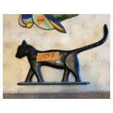 CAST IRON CAT BOOT SCRAPER