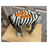 ZEBRA FOOT STOOL