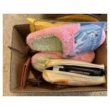 TRAVEL IRON, SLIPPERS, ETC