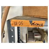 METAL SHELF 59"X30"X12"