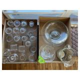 WHISKEY TUMBLERS/BRANDY SNIFTERS