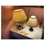LOT OF 2 LAMPS