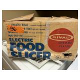 RIVAL ELECTRIC FOOD SLICER