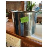 LARGE STAINLESS STOCK POT