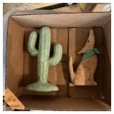 SOUTHWEST SCENE, COYOTE + CACTUS