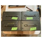 AMMO BOXES X4