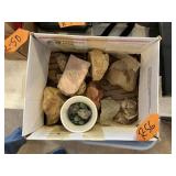 FOSSIL ROCKS CRYSTALS LOT