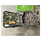 LOT OF 2 CAMP SEATS