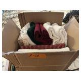BOX FULL OF TOWELS
