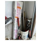 SLEDGE HAMMER, LIMB CUTTER LOT