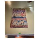 AFRICAN INSPIRED ZEBRA TAPESTRY