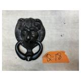 METAL LION DOOR KNOCKER