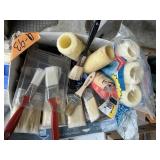 PAINT BRUSHES +ROLLERS
