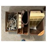 DESK ORGANIZERS-TRASH CANS-CORDS-CABLES