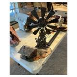METAL WINDMILL ART, PLAYS MUSIC