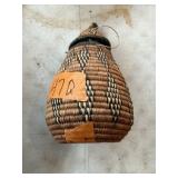 ZULU WOVEN BASKET 5.5" X 9"