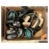 BOX LOT OF HEAD SETS