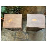 LOT OF 2 LARGE RADIO SHACK SPEAKERS 25"TX14"X11.5"