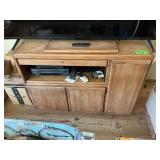 ENTERTAINMENT CENTER- 33"HX50"LX16.5"D