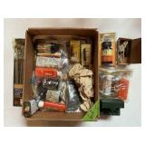 BOX OF GUN CLEANING SUPPLIES
