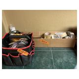 TOOL BAG W TOOLS, HAMMER