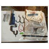 SUPER SACK W TENT STAKES, TREE STEPS