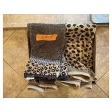 LEOPARD PRINT TOWELS LOT