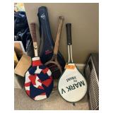 LOT OF 4 TENNIS RACKETS