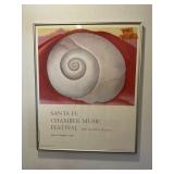 SANTA FE MUSIC FESTIVAL POSTER 35"X28"
