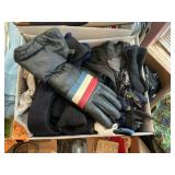 BOX OF SOCKS-GLOVES-HATS