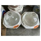 2 5 GALLON GLASS BOTTLES