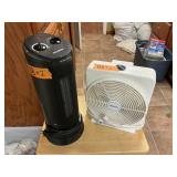 PELONIS HEATER +HOLMES FAN X2