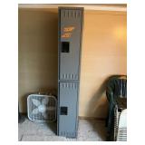 METAL LOCKER 72"X12W"X18"D