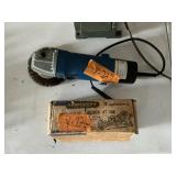 ANGL;E GRINDER + CRAFTSMAN BLOCK PLANE