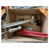 CRESTOOL WRECH, PIPE WRENCH, HAND DRILL