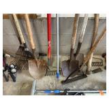 YARD TOOLS LOT OF 8