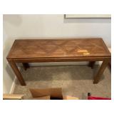 HALL TABLE, 48"X15"X26"