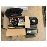 BOX-FULL BINDERS, CORDS, FILE FOLDERS ETC