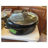ENAMEL ROASTER PAN
