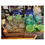 PLASTIC BAR GLASSES X2