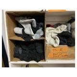 CLOTHES+SOCKS, CONTENTS OF 3 SHELVES