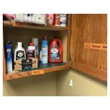 DRAIN CLEANER, CARPET CLEANER SHELF