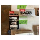 CCI BLAZER 9MM 2 BOXES F 50