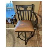 LONGHORN SWIVEL CHAIR 39"X22"X17"