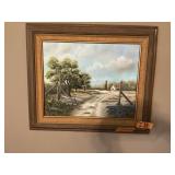 WINDMILL FARM PAINTING PAT BARRETT