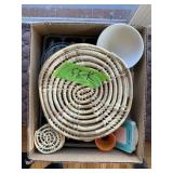 HOT PADS, COASTERS MISC LOT