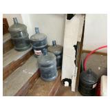 LOT OF 5 WATER BOTTLES